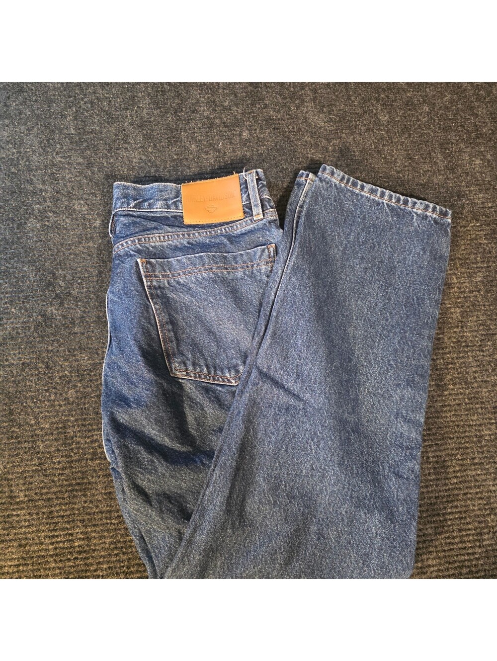 Harley-Davidson Original Straight Fit Blue Denim Jeans